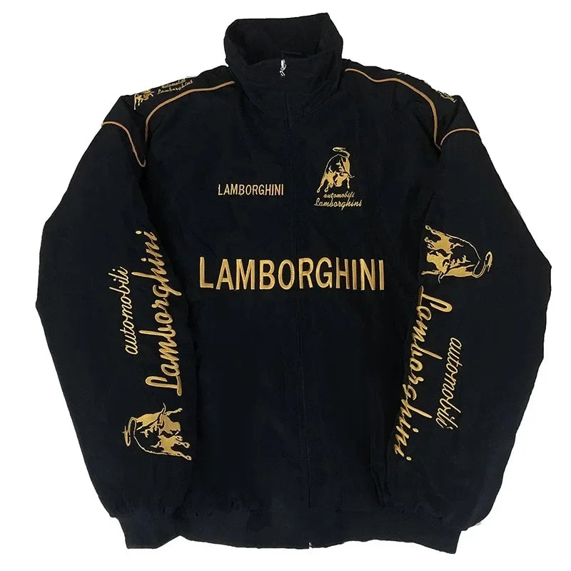 New Cross-Border F1 Lamborghini Embroidered Racing Jacket