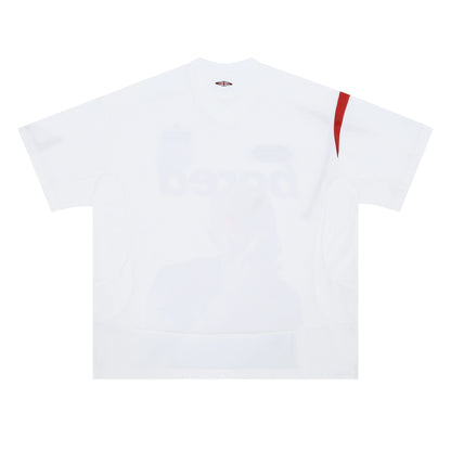 SUPER WAY Tshirts American Club Sports Tops Printed T-shirt