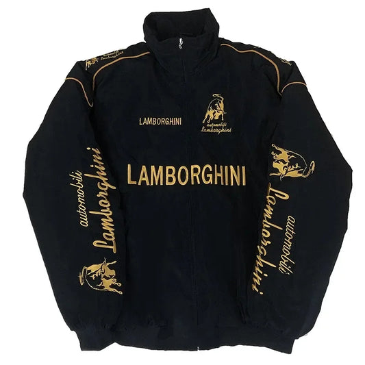 New Cross-Border F1 Lamborghini Embroidered Racing Jacket